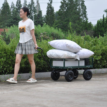 Wagon Cart Garden cart trucks make it easier to transport firewood