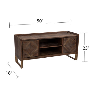 Astorland Reclaimed Solid Wood Media Console