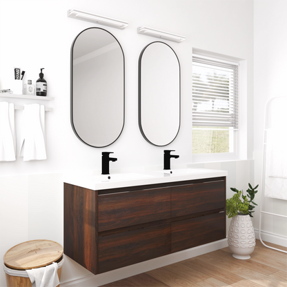 Bathroom Vanity with 4 Soft Close drawers, 48x18