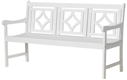 Bradley Outdoor Patio Diamond 5-foot Bench