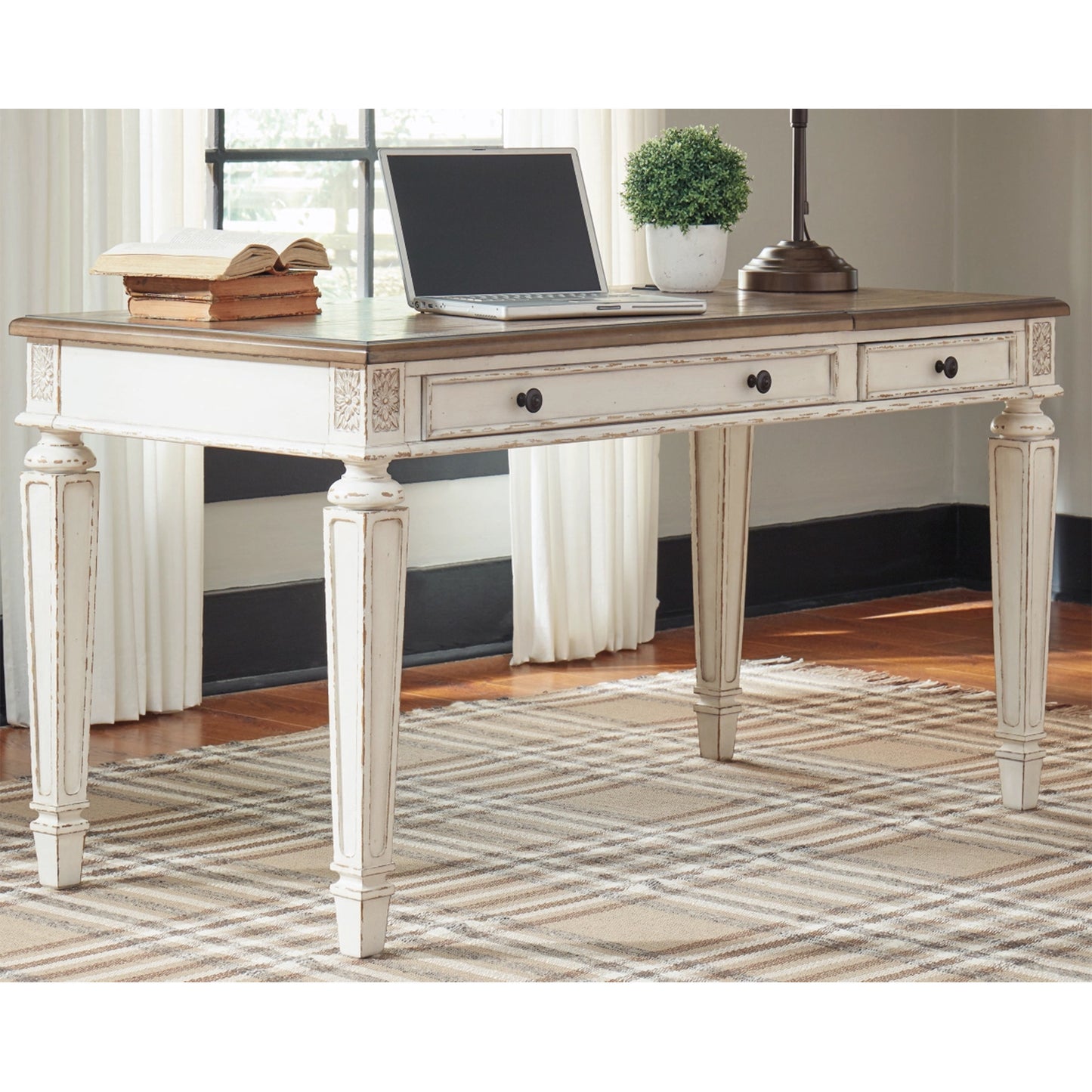 Ashley Realyn Casual Home Office Lift Top Desk H743-134