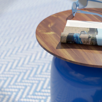 Kenova Round Outdoor Accent Table