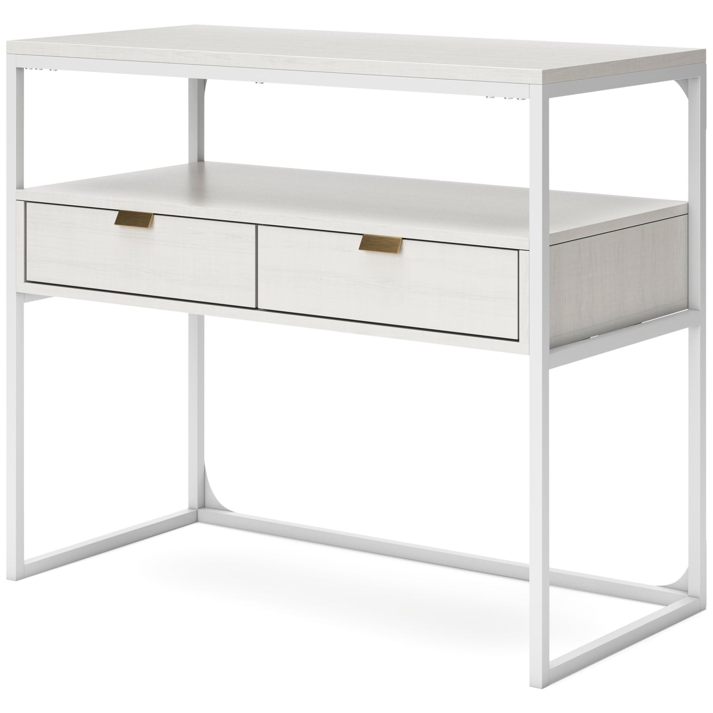 Ashley Deznee White Contemporary Credenza H162-15