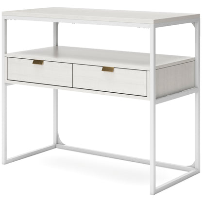 Ashley Deznee White Contemporary Credenza H162-15