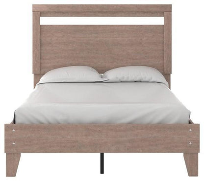 Ashley Flannia Gray Casual Full Panel Platform Bed EB2520B2