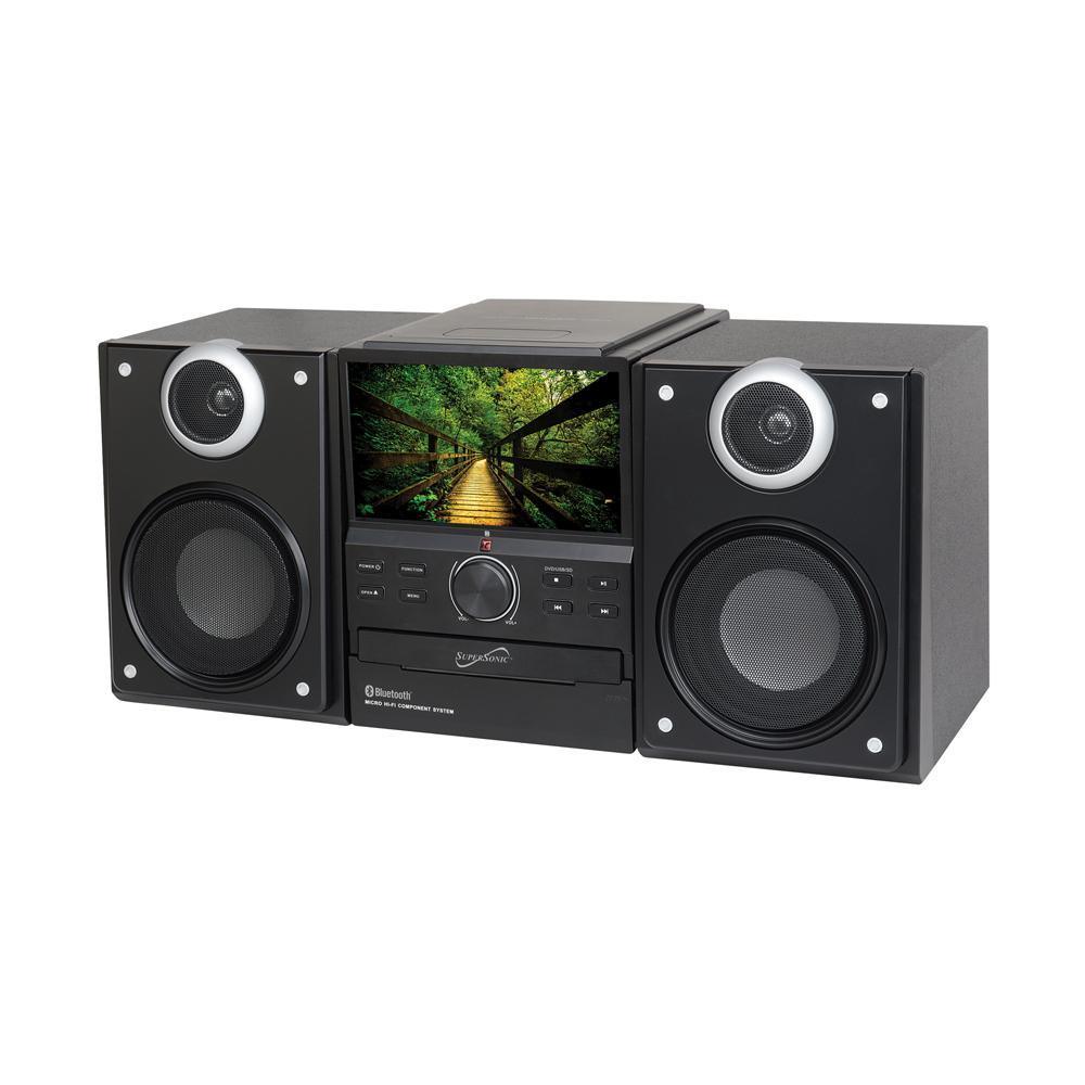 Hi-Fi Audio Micro System with Bluetooth, DVD Player & TV Tuner by VYSN