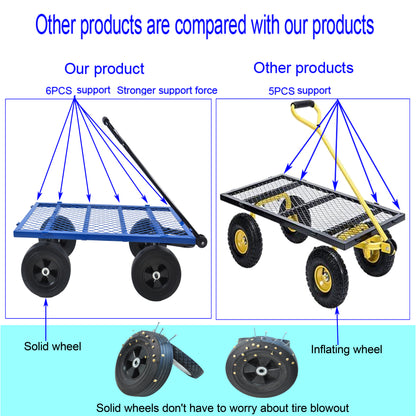 Tools cart Wagon Cart Garden cart trucks make it easier to transport firewood