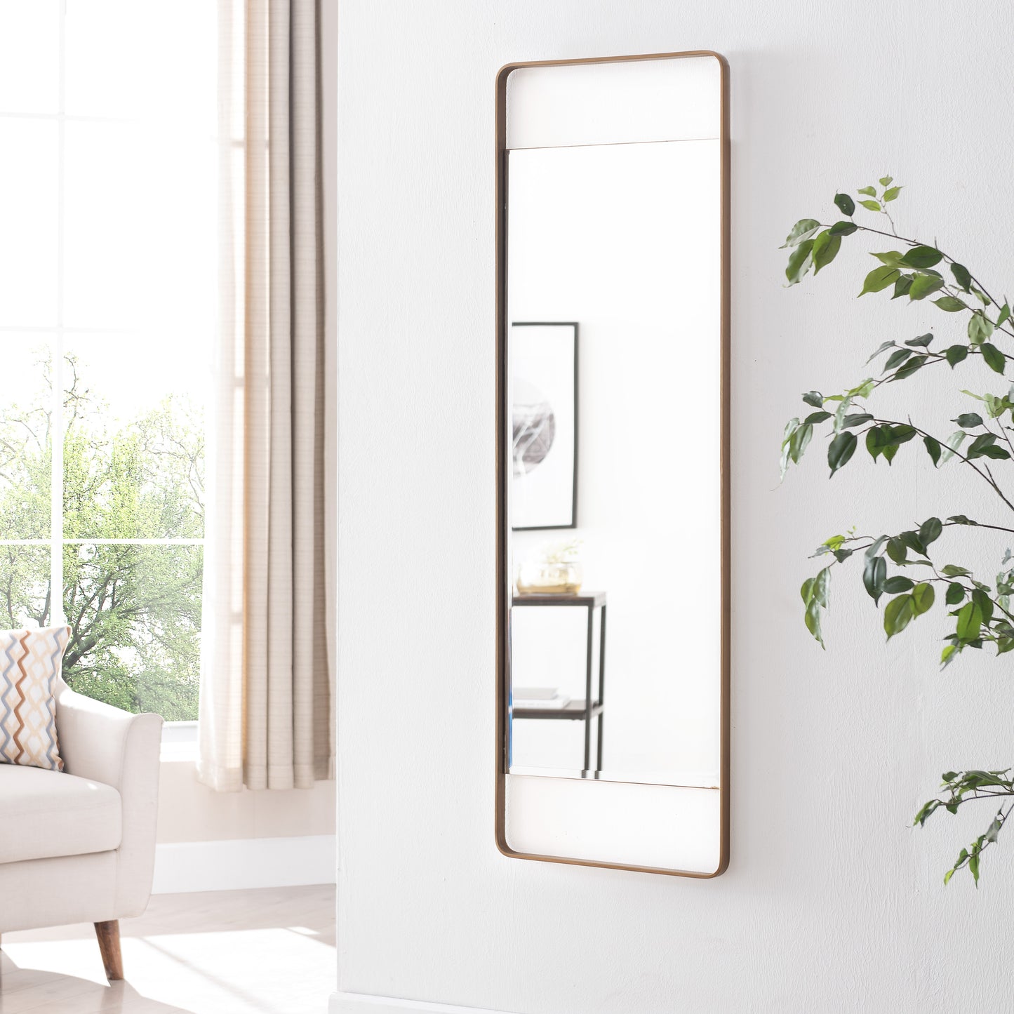 Eshom Decorative Leaning Mirror