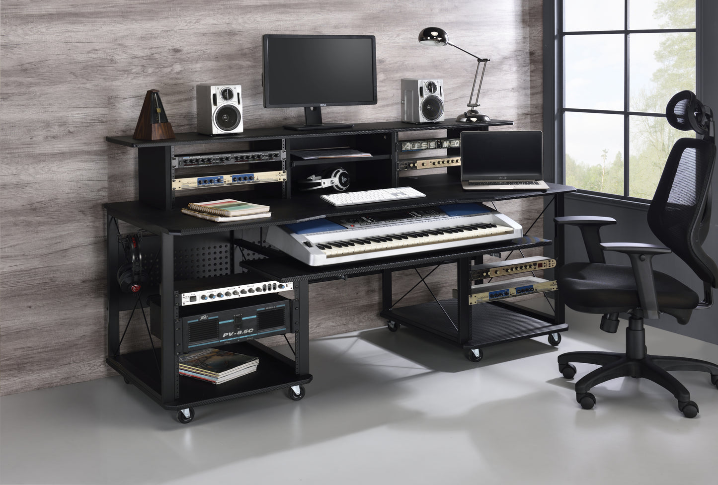 ACME Megara Music Desk, Black Finish OF00987