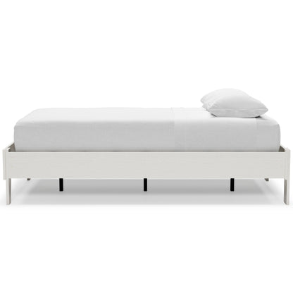 Ashley Vaibryn White Casual Twin Platform Bed EB1428-111