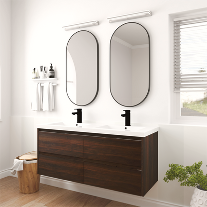 Bathroom Vanity with 4 Soft Close drawers, 48x18