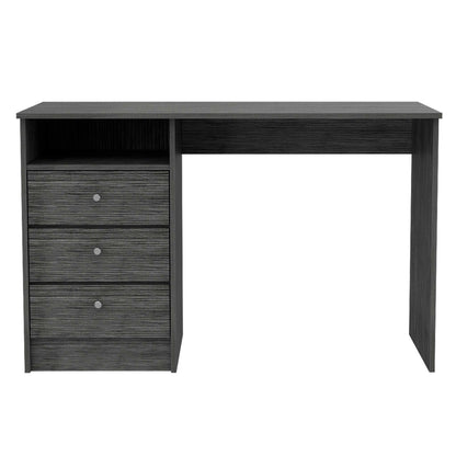 Providence 3-Drawer 1-Shelf Computer Desk Smokey Oak