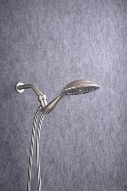 6 In. Detachable Handheld Shower Head Shower Faucet Shower System