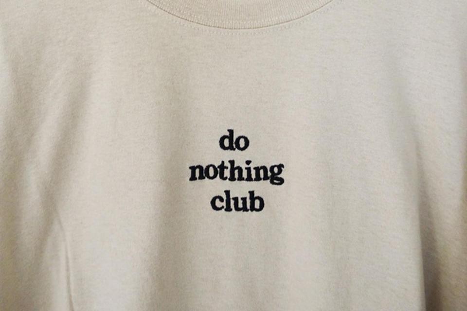 "Do Nothing Club" Tee by White Market