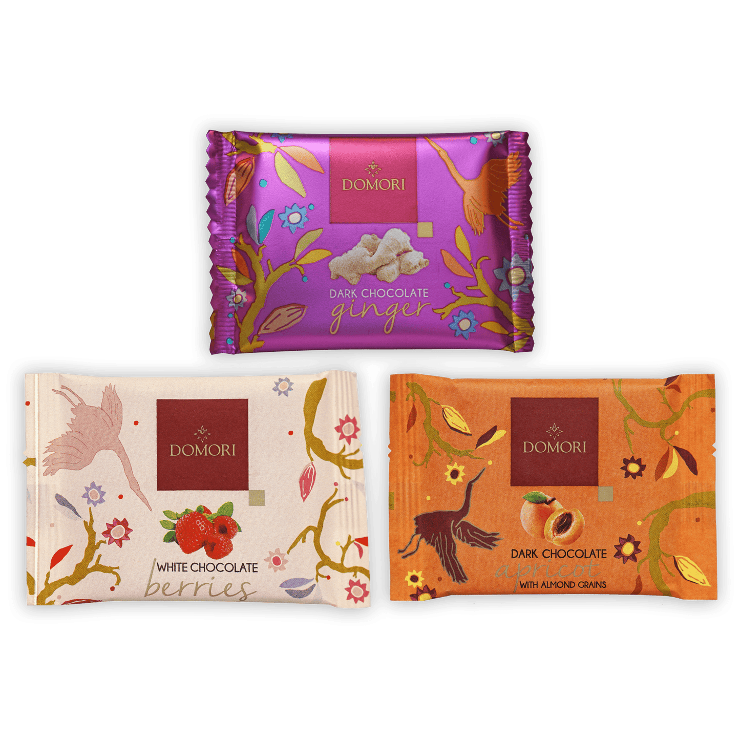 Domori Snack Bars Trio Bundle by Bar & Cocoa