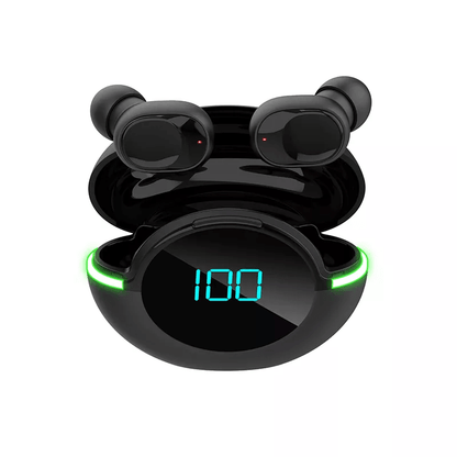 BestBuds TWS Earbuds w/ Wireless Digital Display Charging Case by VYSN