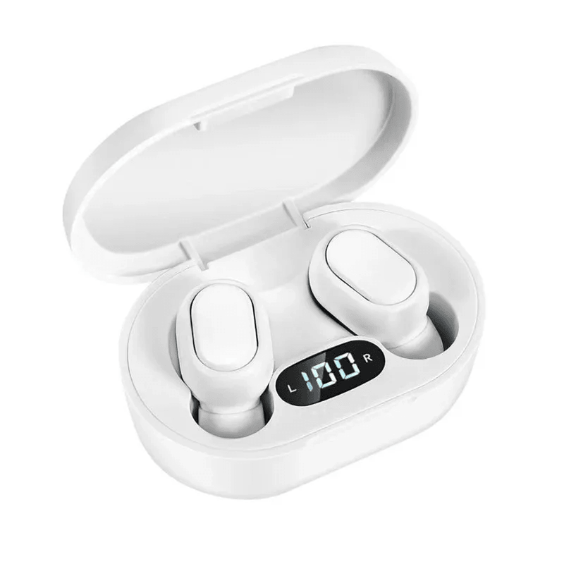 RockinPods Waterproof Bluetooth Earbuds with Digital Display by VYSN