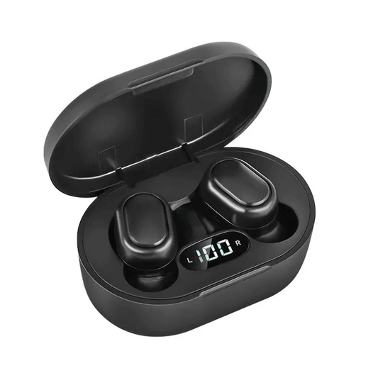 RockinPods Waterproof Bluetooth Earbuds with Digital Display by VYSN
