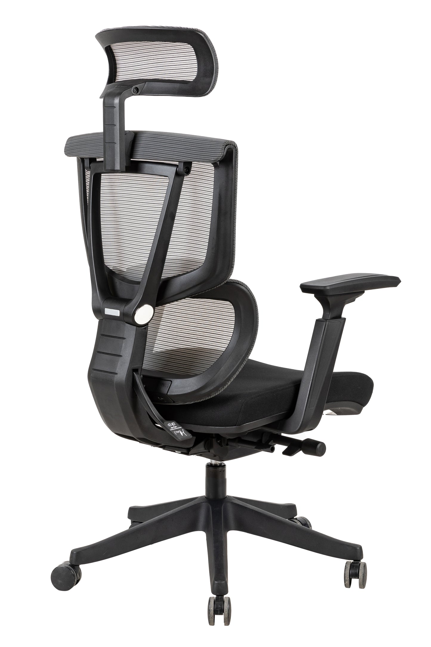 Big and tall Excusive Ergo Office Chair with double backs and slide seats, Headrest and 3d armrest ,tilt function max degree is 128 °, 300LBS, Black