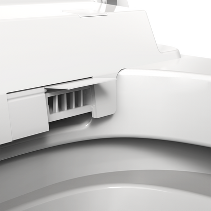 Smart Toilet U-Shaped LED Light Automatic Flush with Remote Control/Foot Sensor/Night Light T162A