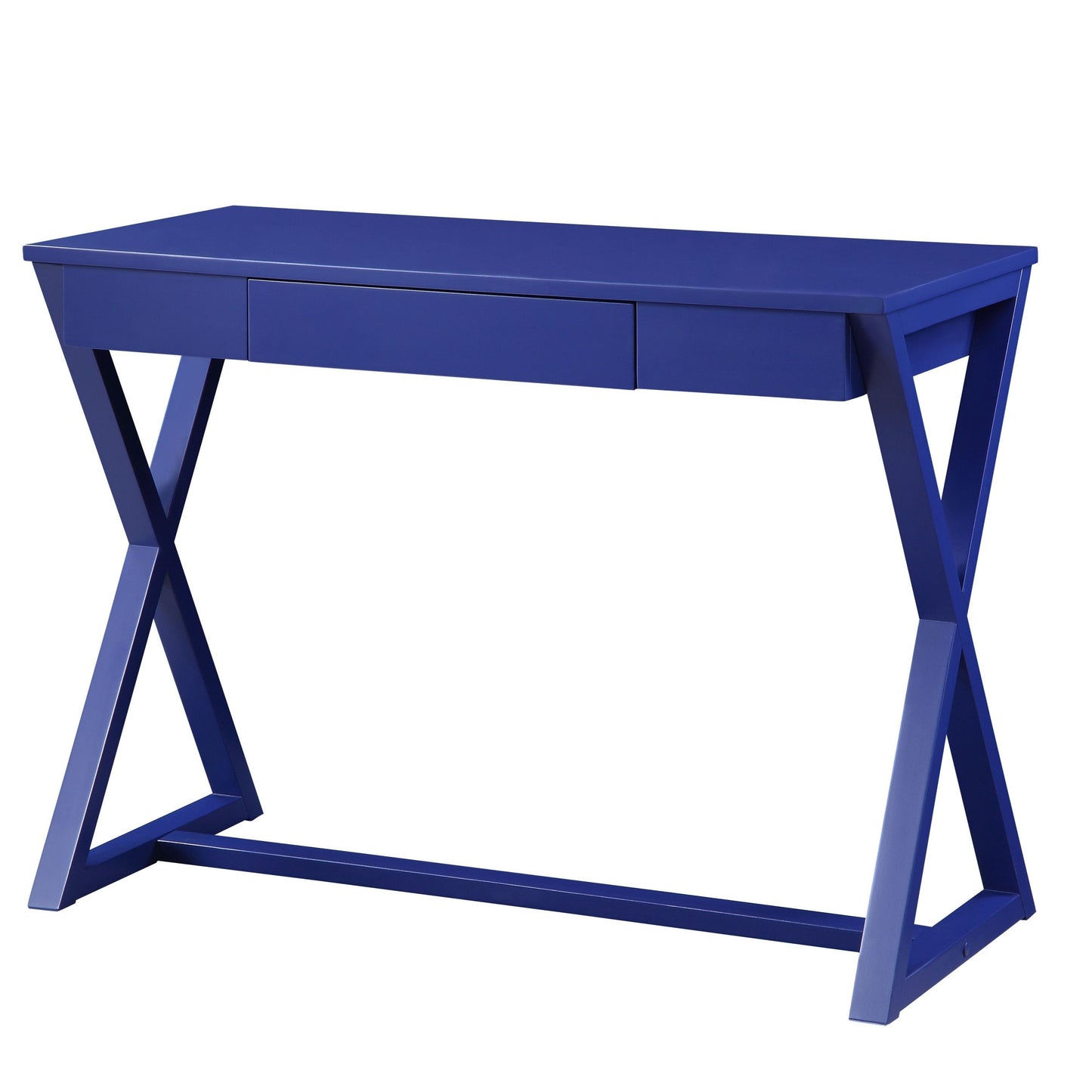 ACME Nalo Writing Desk, Twilight Blue Finish OF00173