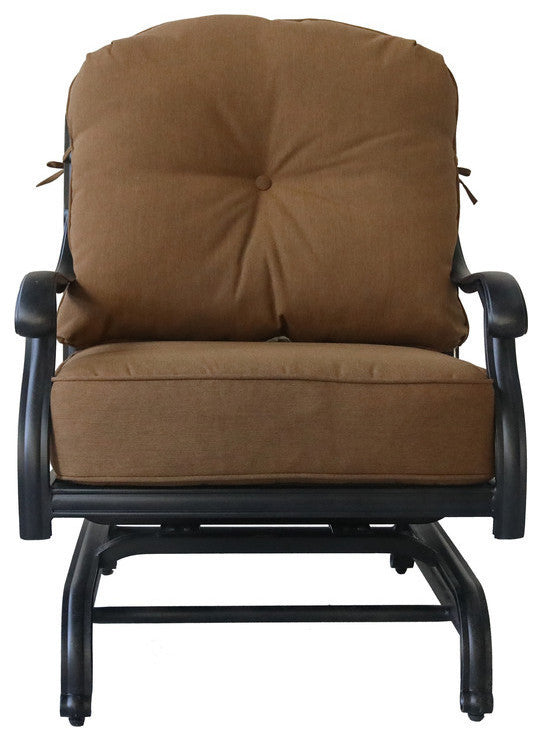 Club Motion Chair, Brown, Set of 2