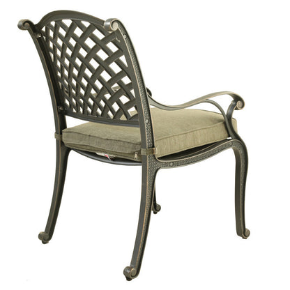 Dining Arm Chair, Olive Green