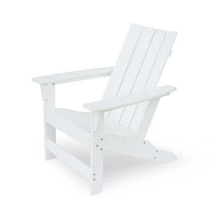 Panagiota Outdoor Resin Adirondack Chair