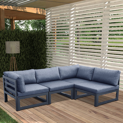 Outdoor sofa 4 pieces