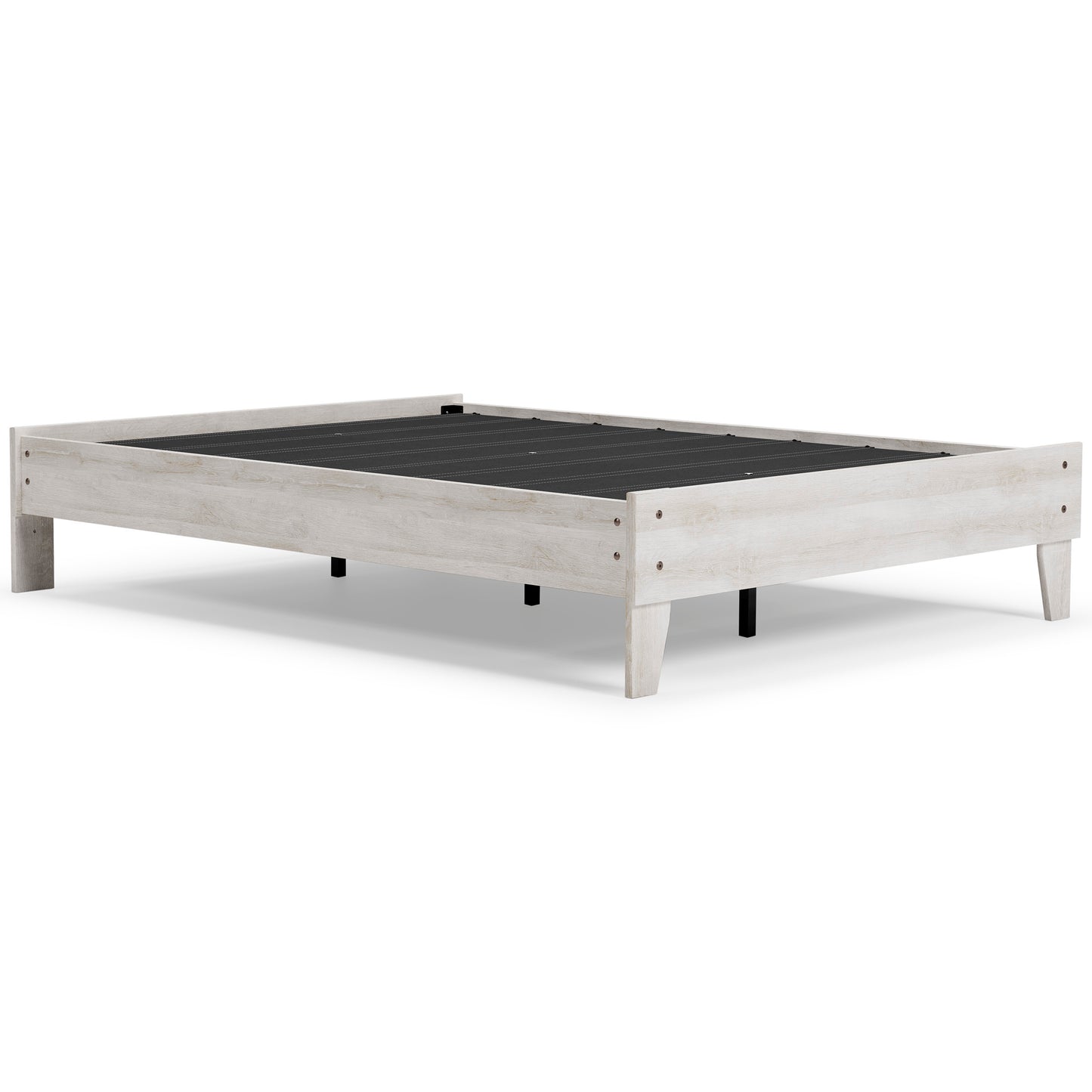 Ashley Shawburn White Washed Casual Full Platform Bed EB4121-112