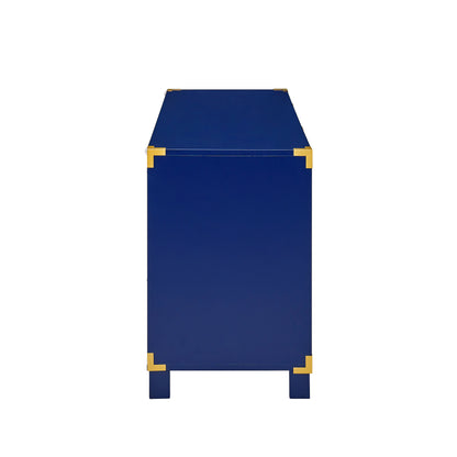 Campaign Entertainment Center Console - Navy