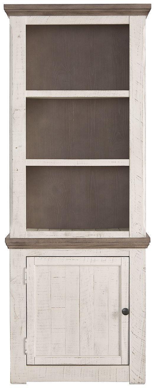 Ashley Havalance Two-tone Casual Left Pier Cabinet W814-33