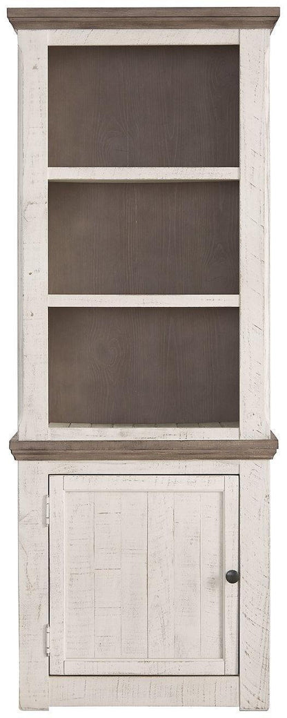 Ashley Havalance Two-tone Casual Left Pier Cabinet W814-33