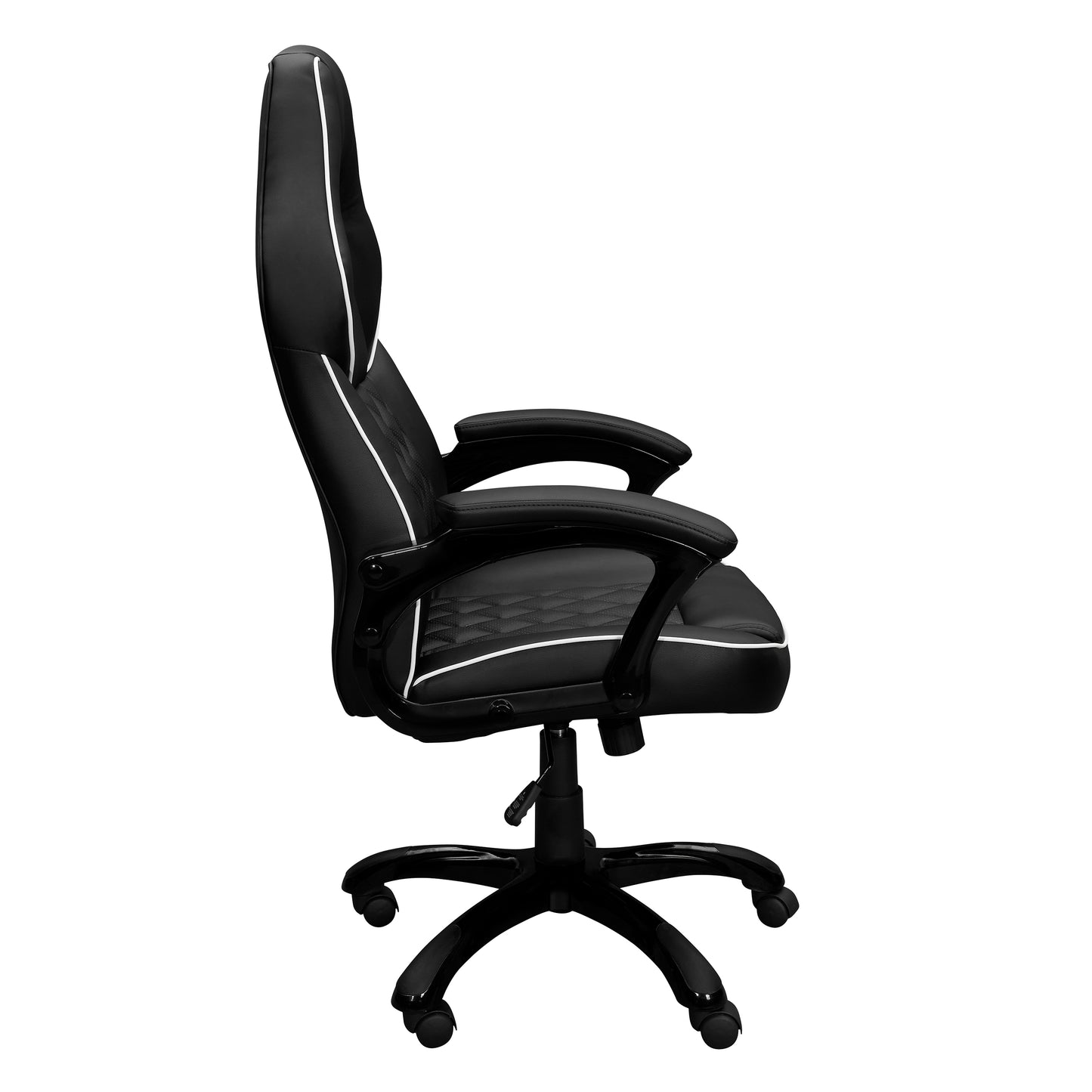 Techni Mobili High Back Executive Sport Race Office Chair, Black