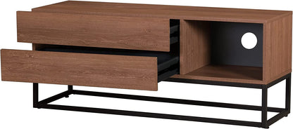 Entertainment Center with Storage, Modern TV Stand Media Cnsole for TV up to 50 inch for Living Room Bedroom