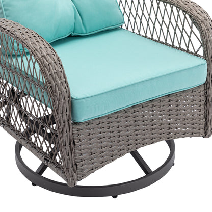 3pcs Outdoor Furniture Modern Wicker set