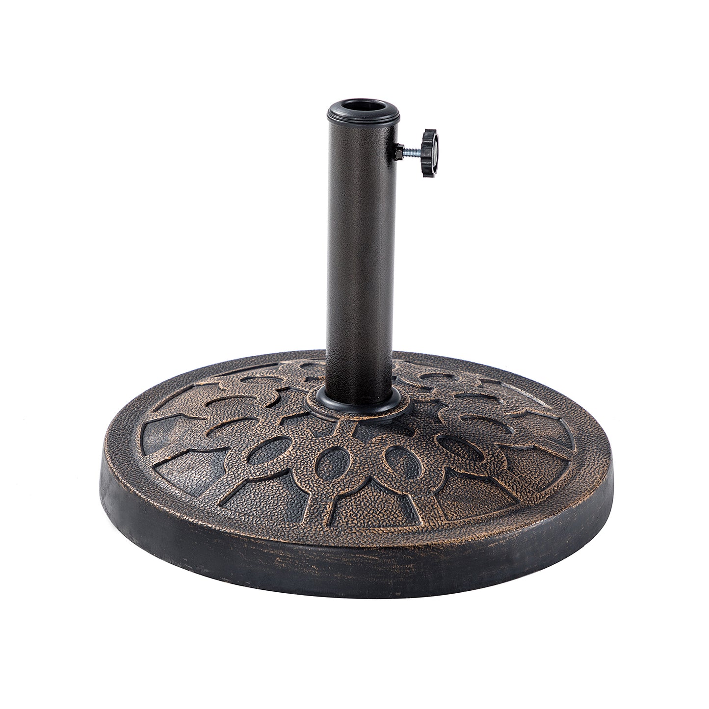 Morisa Resin Free Standing Umbrella Base-BRONZE