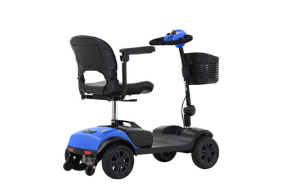 [NO LED LIGHT]  Compact Mobility Scooter-Frosted Blue