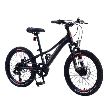 Mountain Bike for Girls and Boys  Mountain 20 inch shimano 7-Speed bike