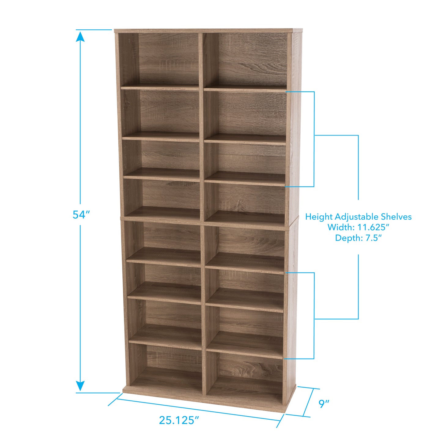 Storage-Henley/Weathered Oak