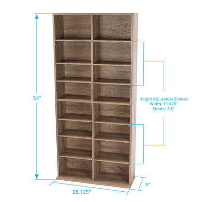 Storage-Henley/Weathered Oak