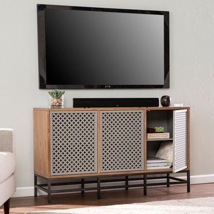 Sulham Modern 3-Door Media Cabinet