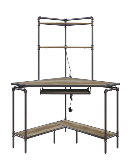 ACME Deliz Desk, Sand gray 92620