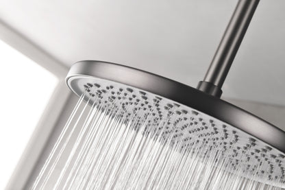 Shower Head - High Pressure Rain - Luxury Modern Look - No Hassle Tool-less 1-Min