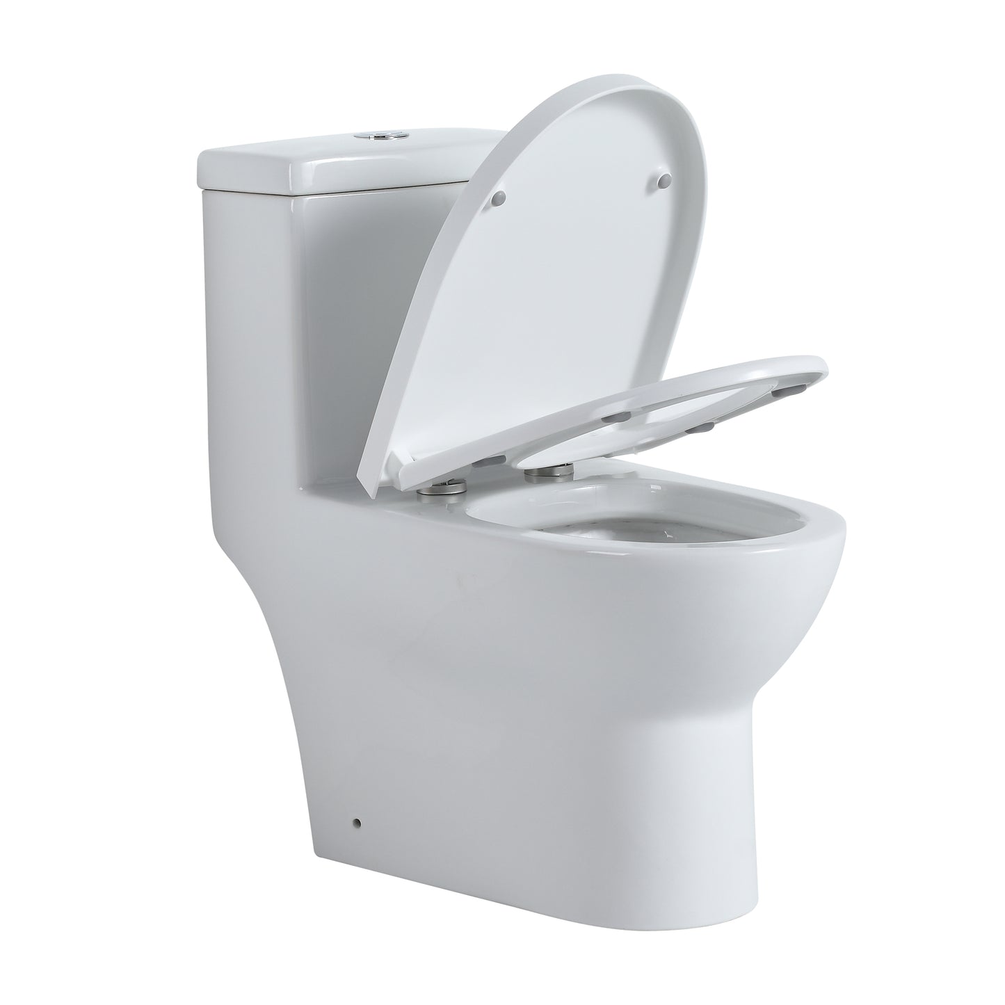 Ceramic One Piece Toilet 28 Inch Length With Soft Close Seat(G-lemon SKU:BTC153MOWH)