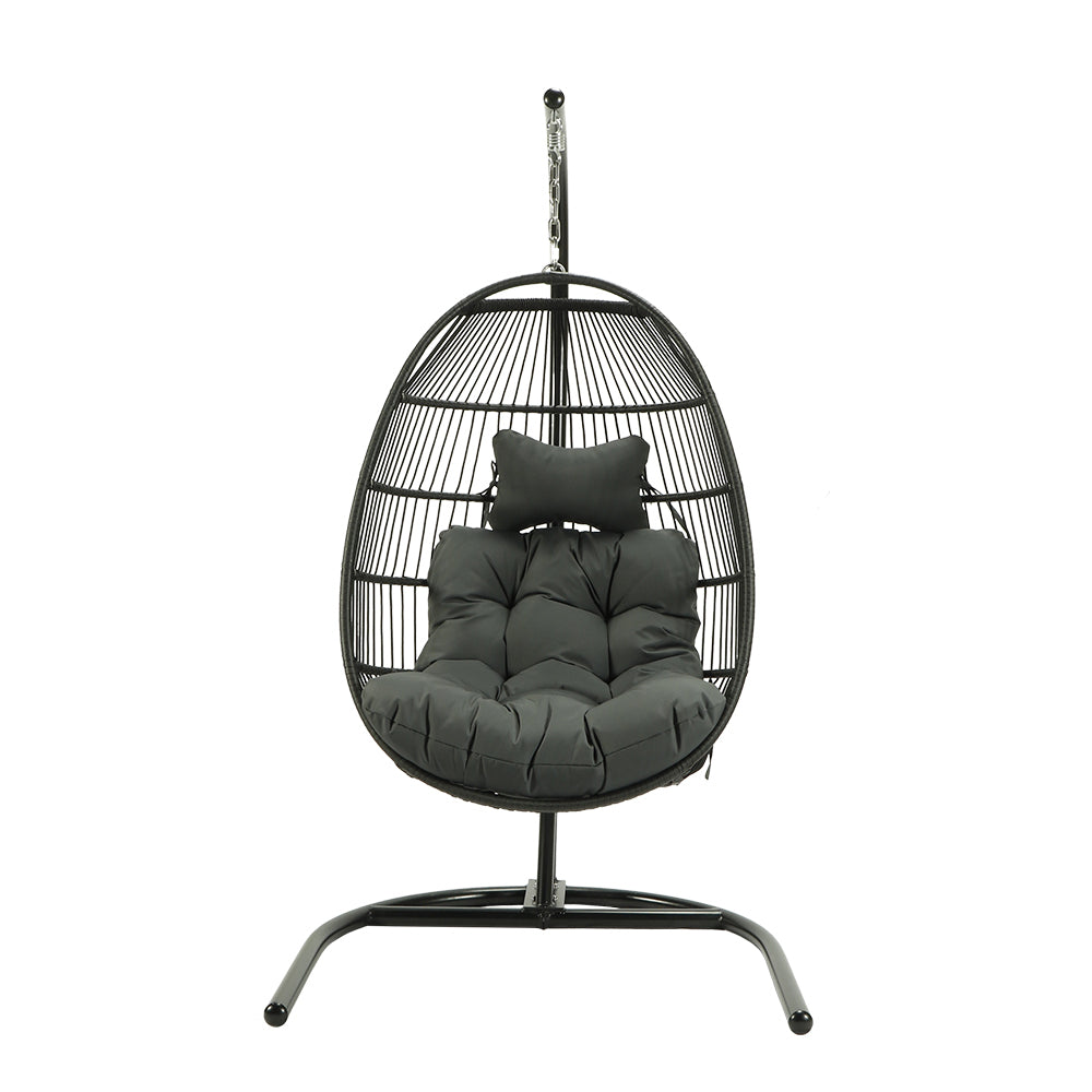 EGG SHAPE SWING CHAIR PATIO GRADEN HOME