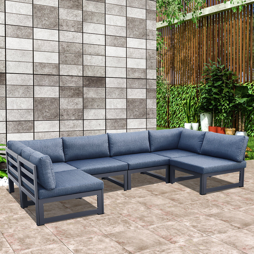 Outdoor sofa 6 pieces