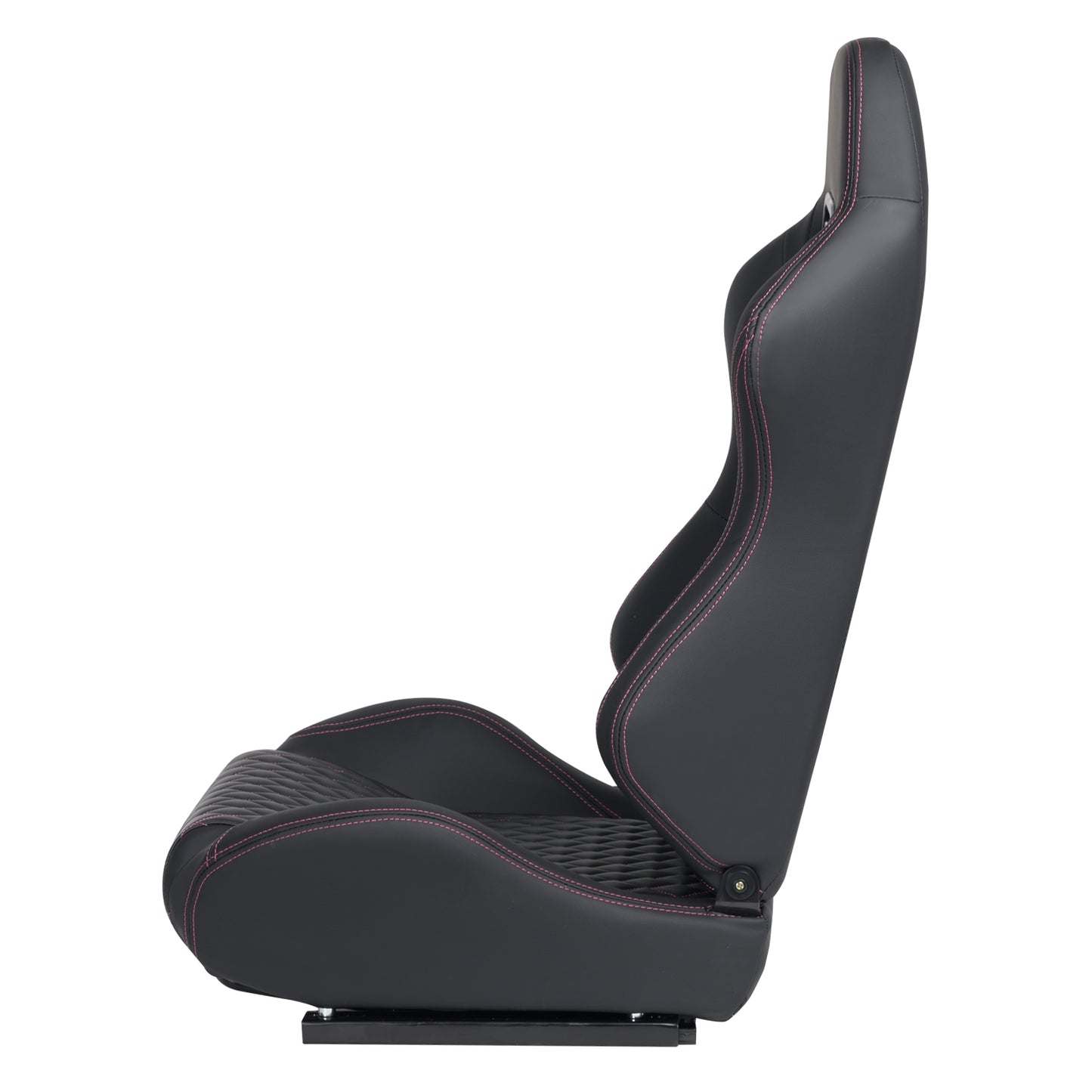 RACING SEAT HIGH QUALITY PVC WITH SUADE MATERIAL DOUBLE SLIDER  2PCS