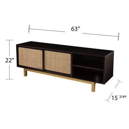 Carondale Sliding Door Media Stand