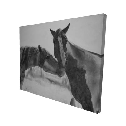 Horses lover - 08x10 Print on canvas